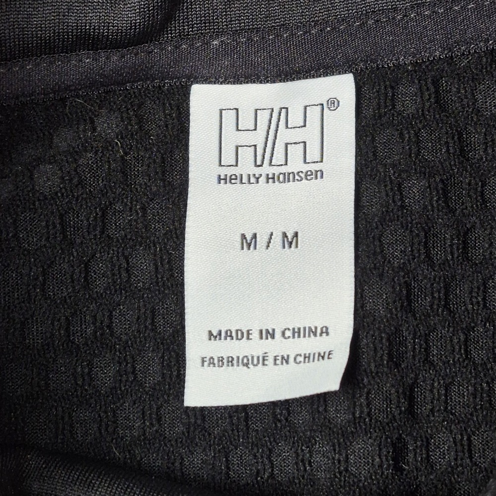 Helly Hansen Womens Medium 1/2 Zip Pullover Black Performance Athletic Top - Picture 6 of 7
